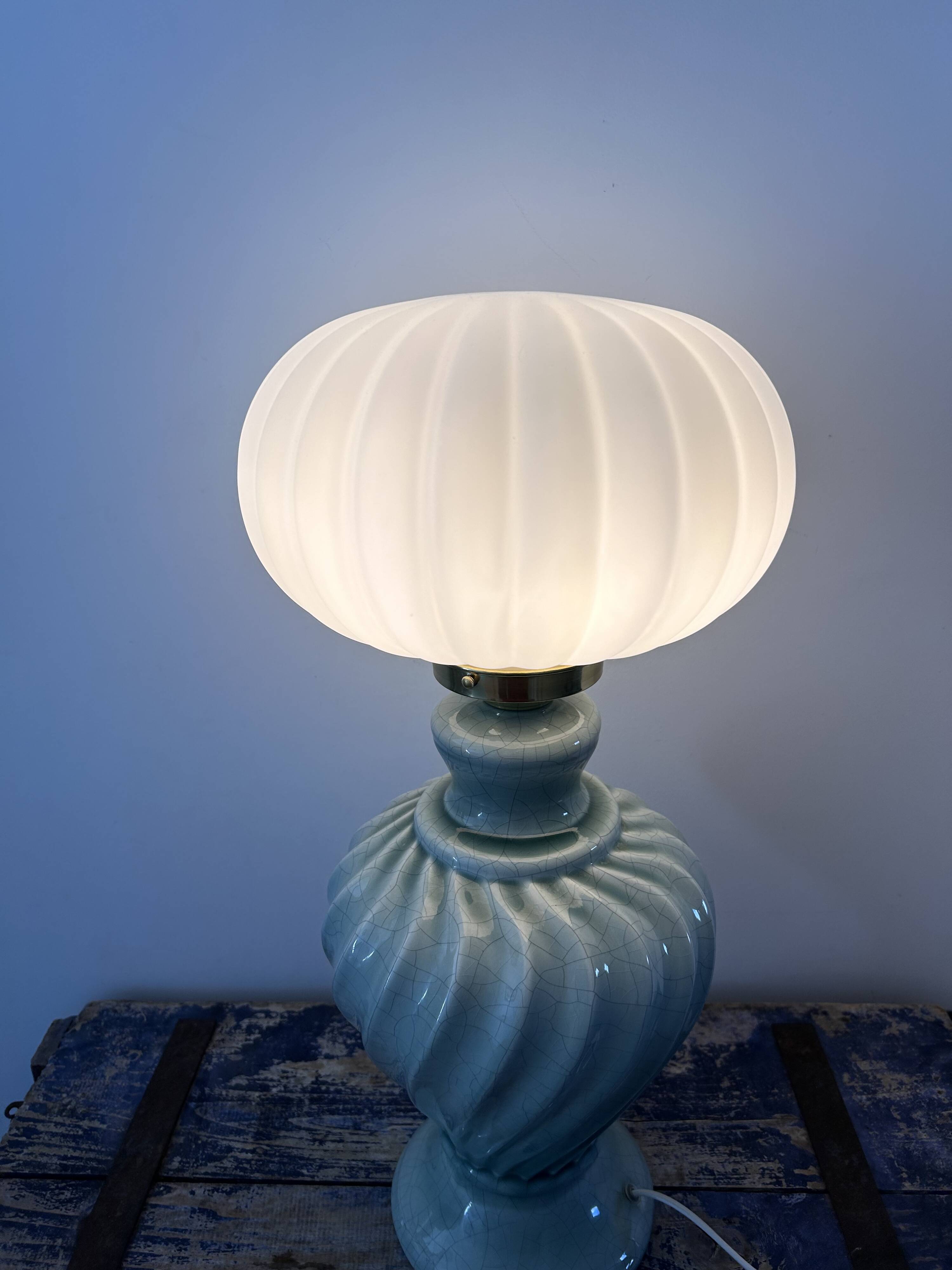 Vintage ceramic table lamp
