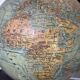 Globe vintage 1950 terrestre Girard et Barrère et Thomas - 33 cm