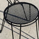 Mathieu Matégot wrought iron garden furniture, 1950