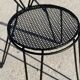 Salon jardin Mathieu Matégot en fer forgé 1950