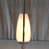 Table lamp from the Arlus house in brass and opaline - 1950s/60s