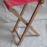 Folding stool of the 40/60 years