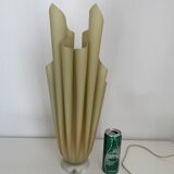 Vintage 1970s table lamp Athéna Georgia Jacob almond green - 56 cm