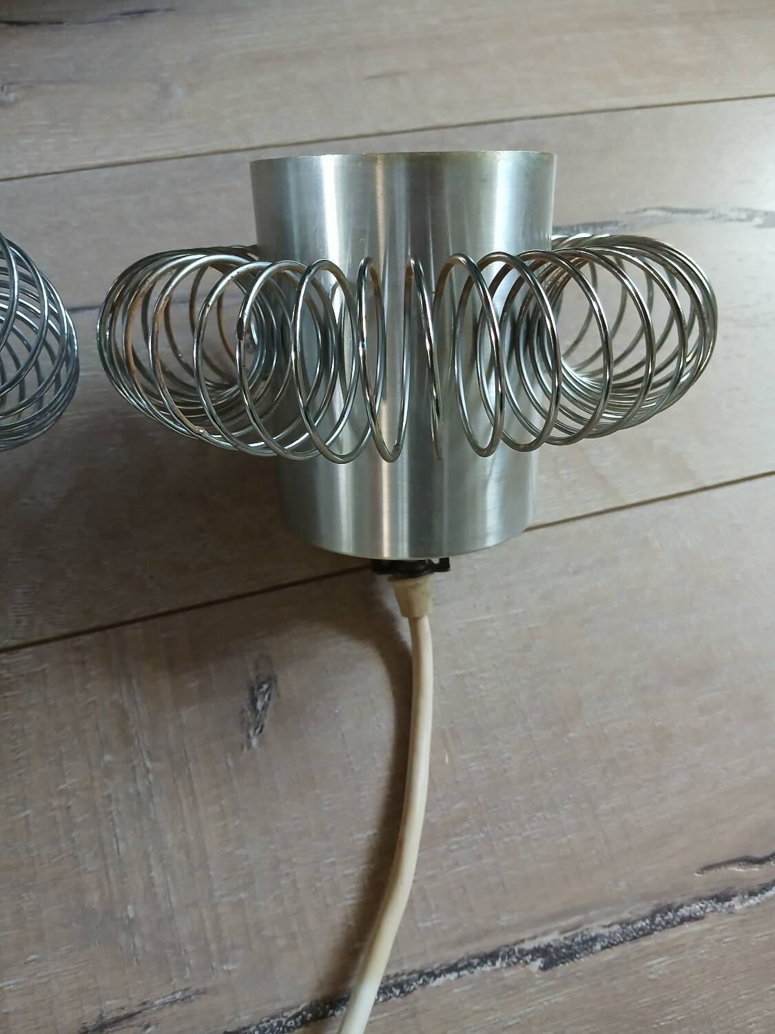 Pair of 70s pendant lights
