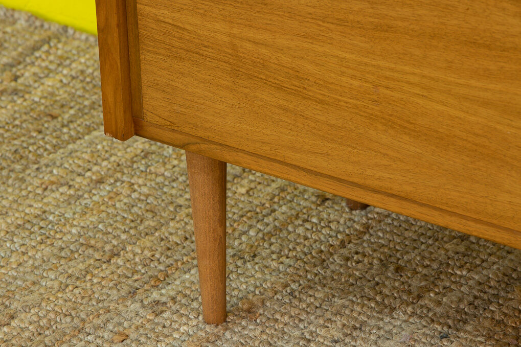 Vintage Scandinavian Enfilade – 221 cm