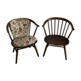 Vintage Ercol Buckingham armchairs