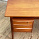 Mid-Century Danish Teak Desk by Peter Løvig Nielsen for Hedensted Møbelfabrik, Denmark, 1970s
