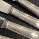 Set of 24 Art Deco knives silver metal