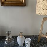 Golden glass carafons