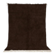 Dark brown Beni Ourain rug 150/250cm