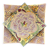 Pair of oriental decor empty pockets