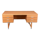Bureau frêne vintage par Kai Kristiansen Danois 1970