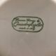 8 white porcelain plates Quadrifoglio Italy