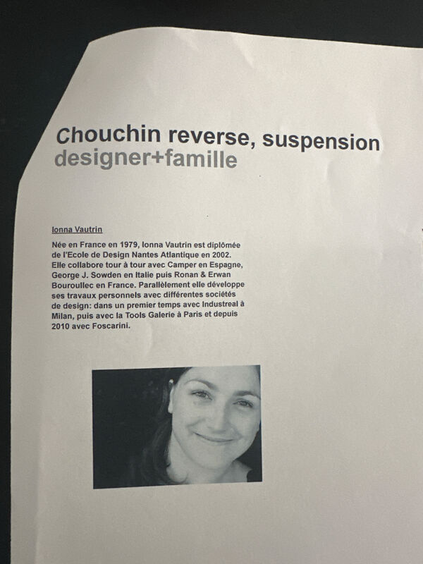 3 suspensions Chouchin Foscarini