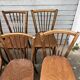 (Lot) 8 chaises bistrot estampillées Baumann
