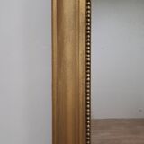 Grand miroir mercure Louis Philippe 129 x 72 cm doré ancien