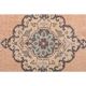 Vintage Turkish Oushak handmade wool cotton orange runner 142x380