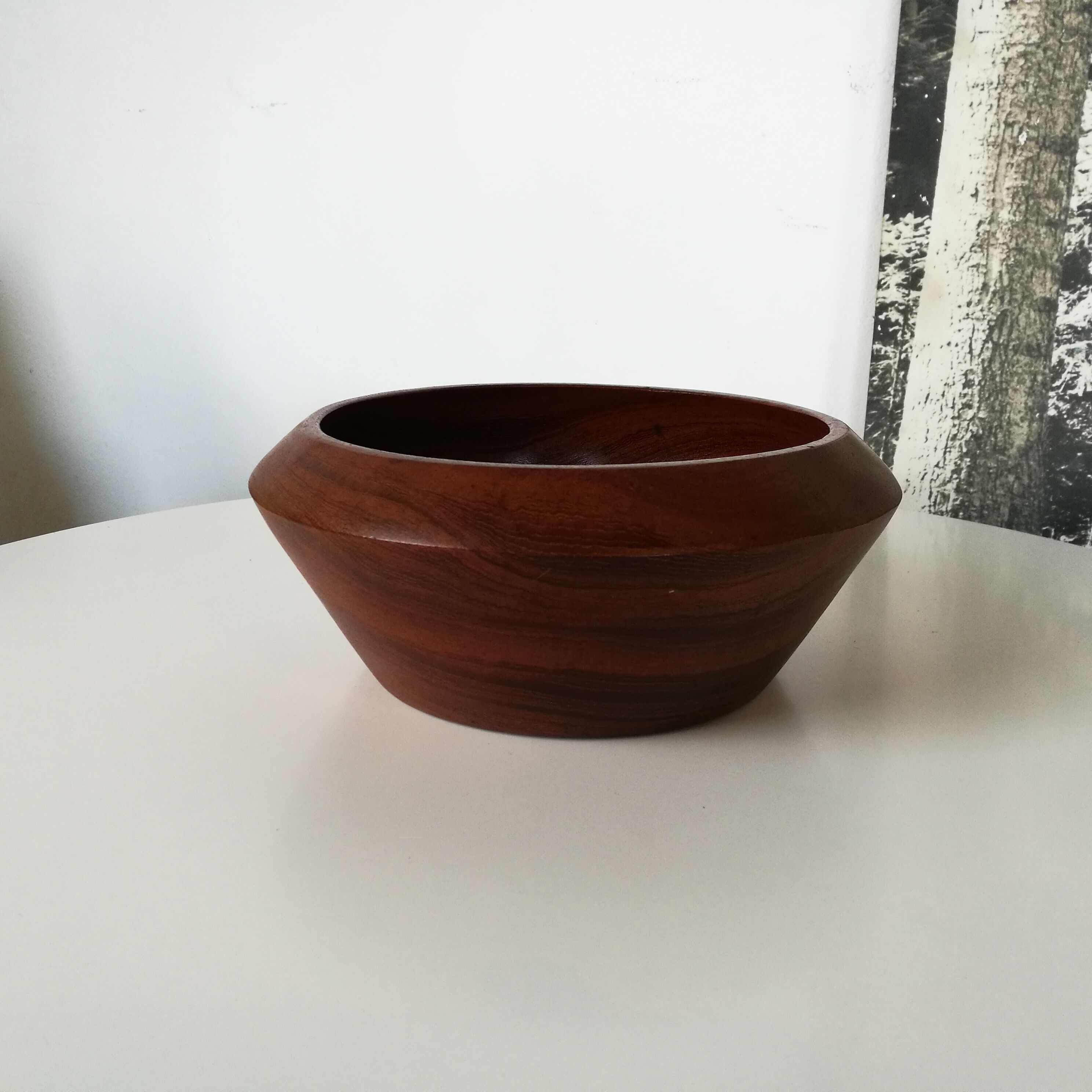 Teak dish