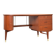Mid-Century Organic Teak Desk from Sola Møbler, 1960s.