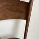 Set of 4 Fischel bistro chairs in bent wood gendarme hat 1920