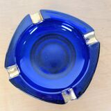 "Cobalt & Gold" ashtray