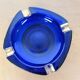 Cendrier "Cobalt & Or"