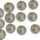 Murano Glass Flushmounts/ Wall lights set of 12