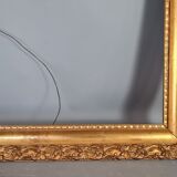 Old frame wood stucco gilding original 73x60 cm, foliage 61.3x48.8cm SB