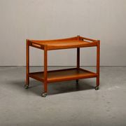 Hans J. Wegner AT-45 Trolley in Teak for Andreas Tuck and Illums Bolighus