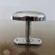 Wall hook, chrome metal coat rack, minimalist, 60s 70s