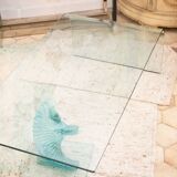 Twisted glass coffee table Italy 70