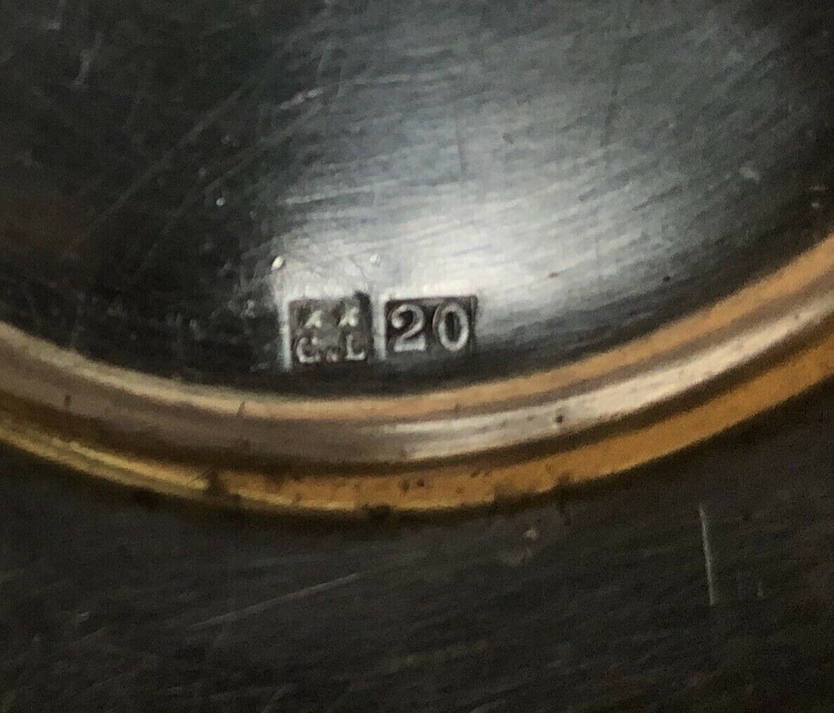 punched silver metal bread pan