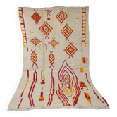 Tapis Berbère Marocain Artisanal 246 X 147 cm
