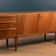 Retro 1960s restored long rosewood mcintosh torpedo sideboard