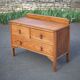 Wooden sideboard, small storage unit, vintage drawer cabinet