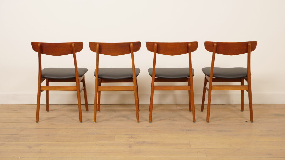 4 x dining chairs | Farstrup | Model 210 | Restored