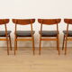 4 x dining chairs | Farstrup | Model 210 | Restored