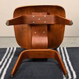 Charles & Ray Eames Early restored DCW Walnut Plywood Chair, Herman Miller