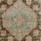 3x12 Vintage Blush Pink Classic Persian Runner Rug, 90x358Cm