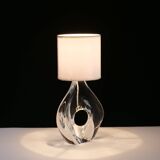 Crystal bedside lamp from daum france