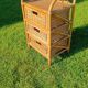 Commode, chiffonnier en rotin vintage