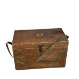 Wooden trunk Peugeot brothers