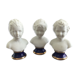 Set of 3 busts