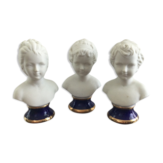 Set of 3 busts