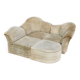 Canapé modulable "vagues". Roche-Bobois. France, circa 1970