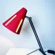 Model 1 'Sun Series' Desk Lamp By H. Busquet For Hala Zeist, The Netherlands, 1950S