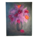 Nature morte aux coquelicots, signée et datée 1972