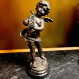 Moreau (after), bronze the angel with cymbals signed 20th century