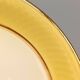 9-cup coffee set, textured yellow Moulin des Loups milk jug
