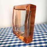Miroir en verre rose d’Italie